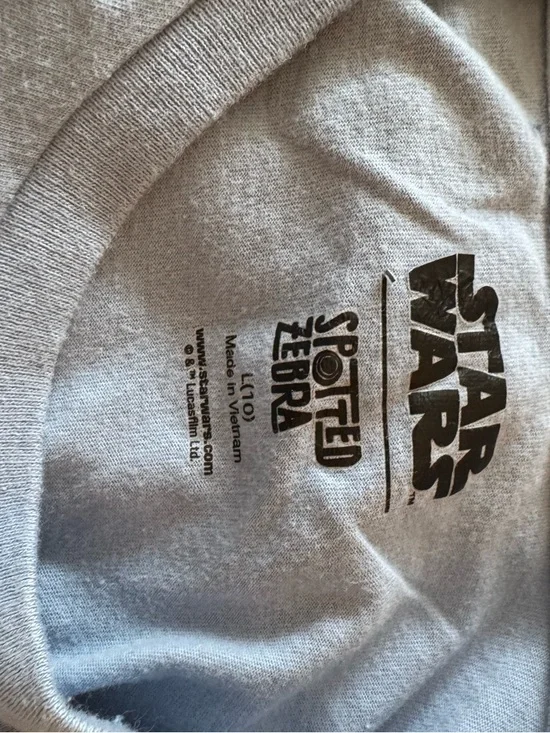Spotted Zebra Star Wars tshirt 8/10 - Picture 2 of 2
